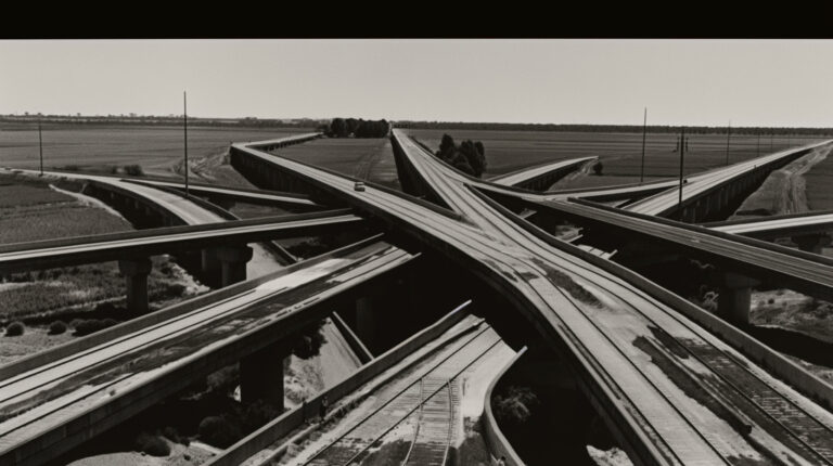 highway star, 2030s Daido Moriyama in Badajoz, Spain, next portugal, border --chaos 60 --ar 16:9 --style raw --weird 2400 --v 6 Job ID: 0b92324f-fc45-4d38-9527-5158fdee988a